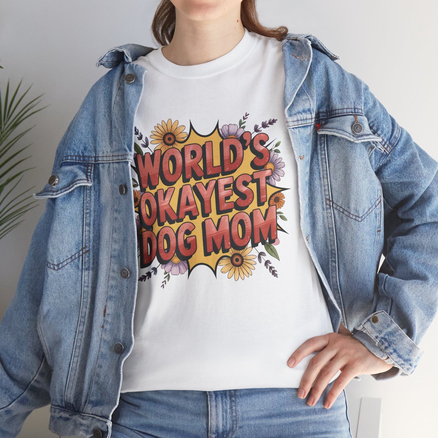 World's Okayest Dog Mom T-Shirt