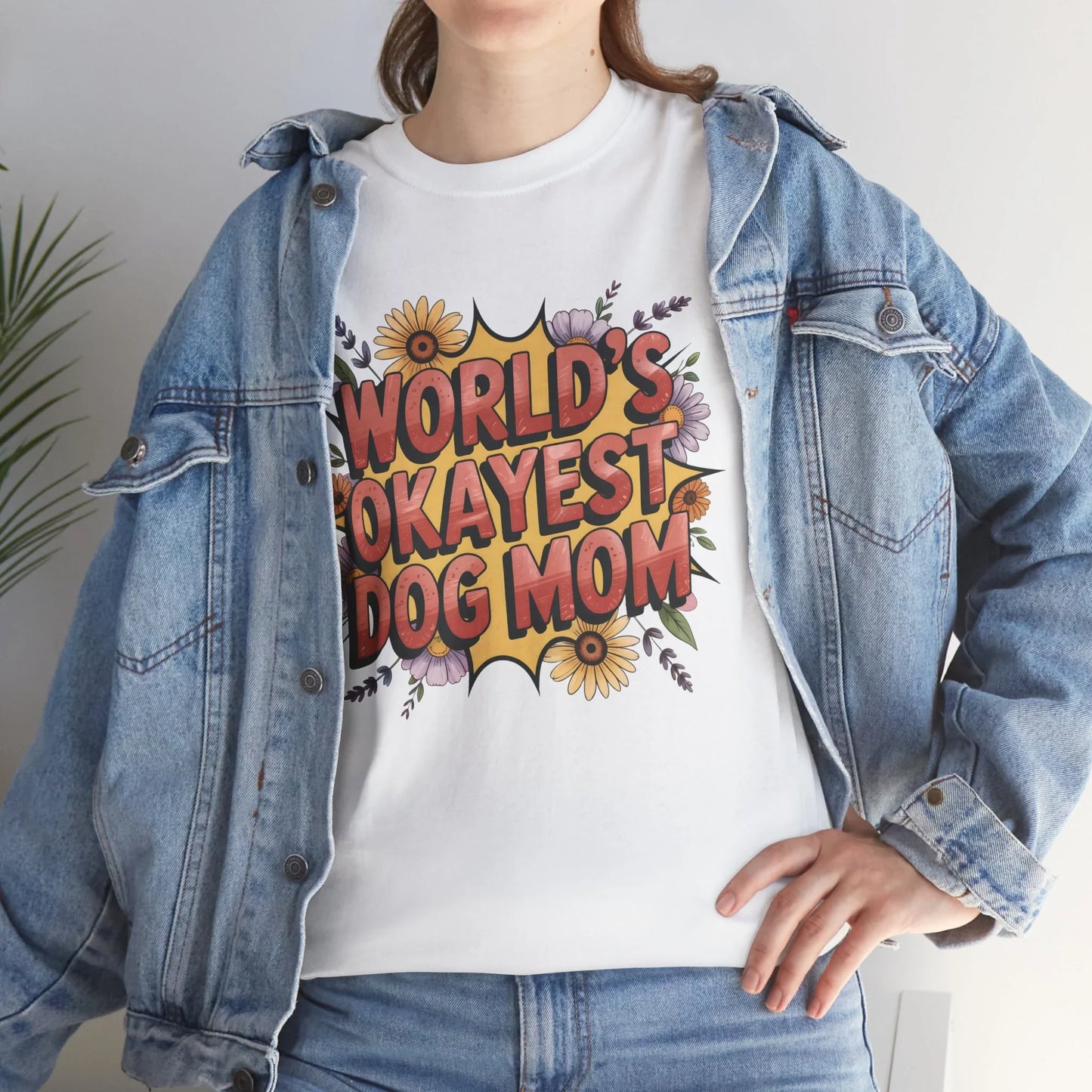 World's Okayest Dog Mom T-Shirt
