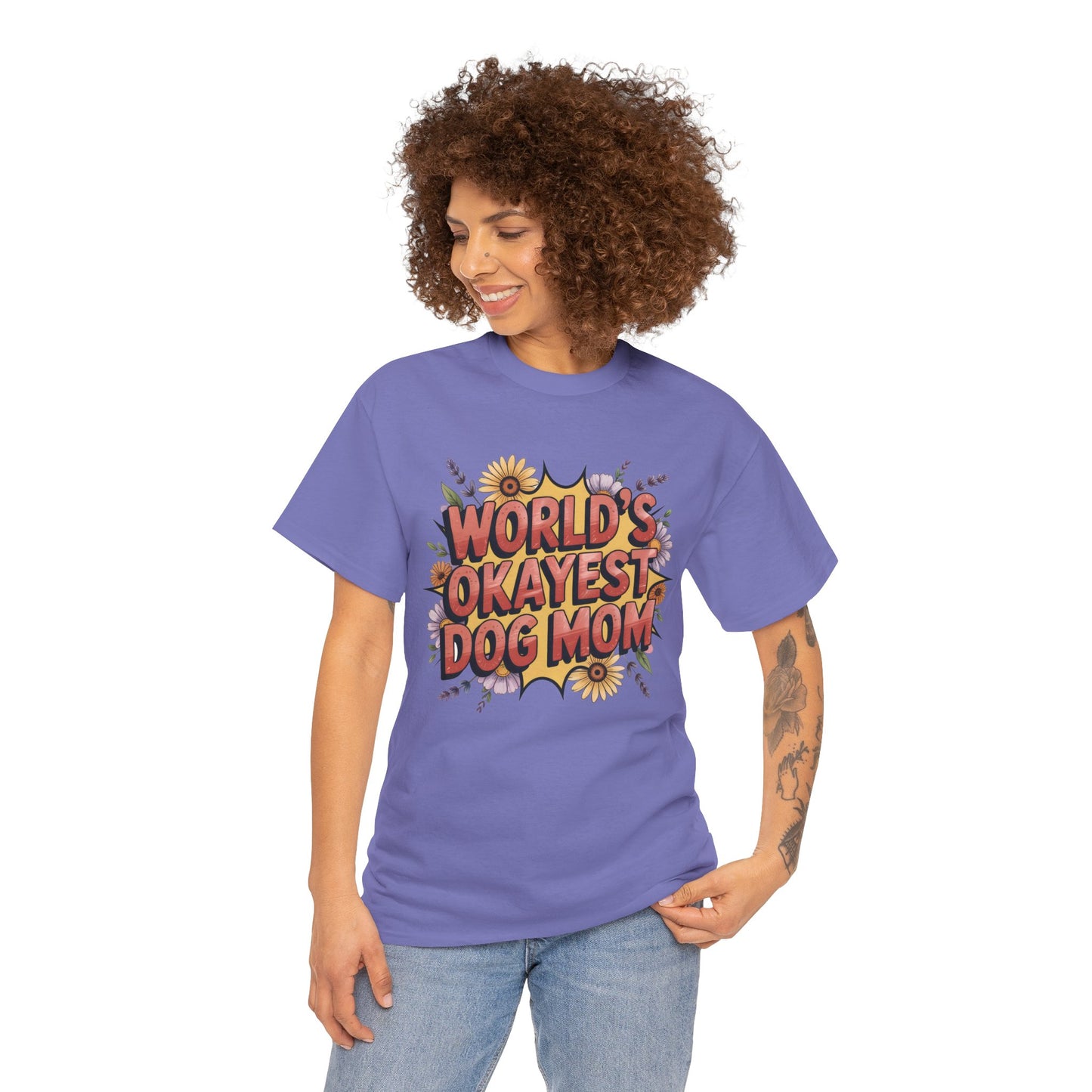World's Okayest Dog Mom T-Shirt