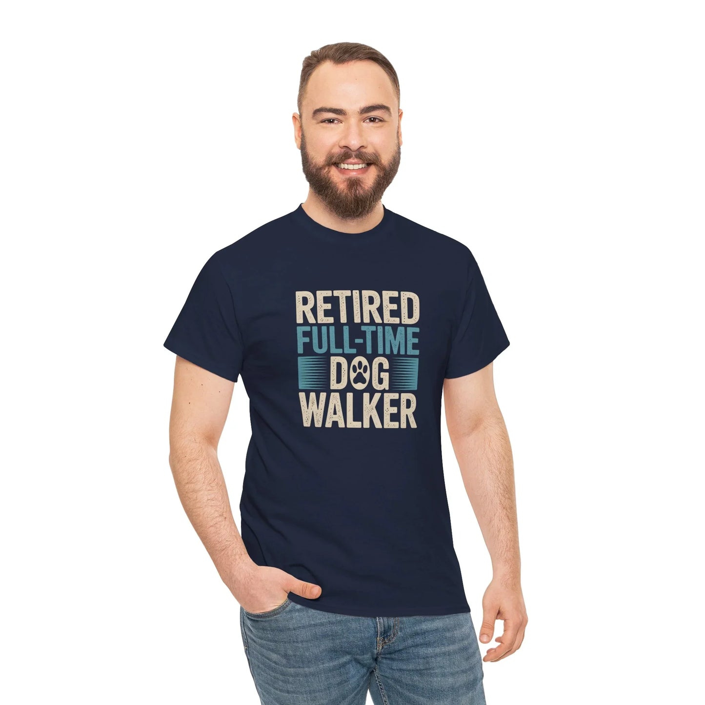 Retired Full Time Dog Walker T-Shirt