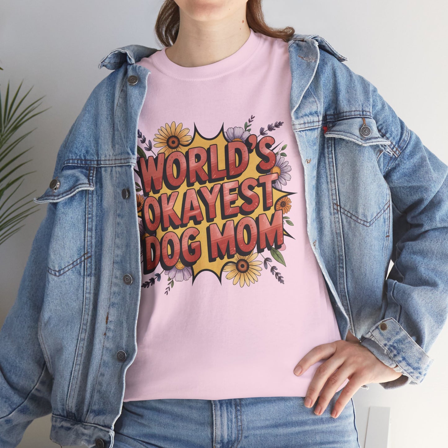 World's Okayest Dog Mom T-Shirt