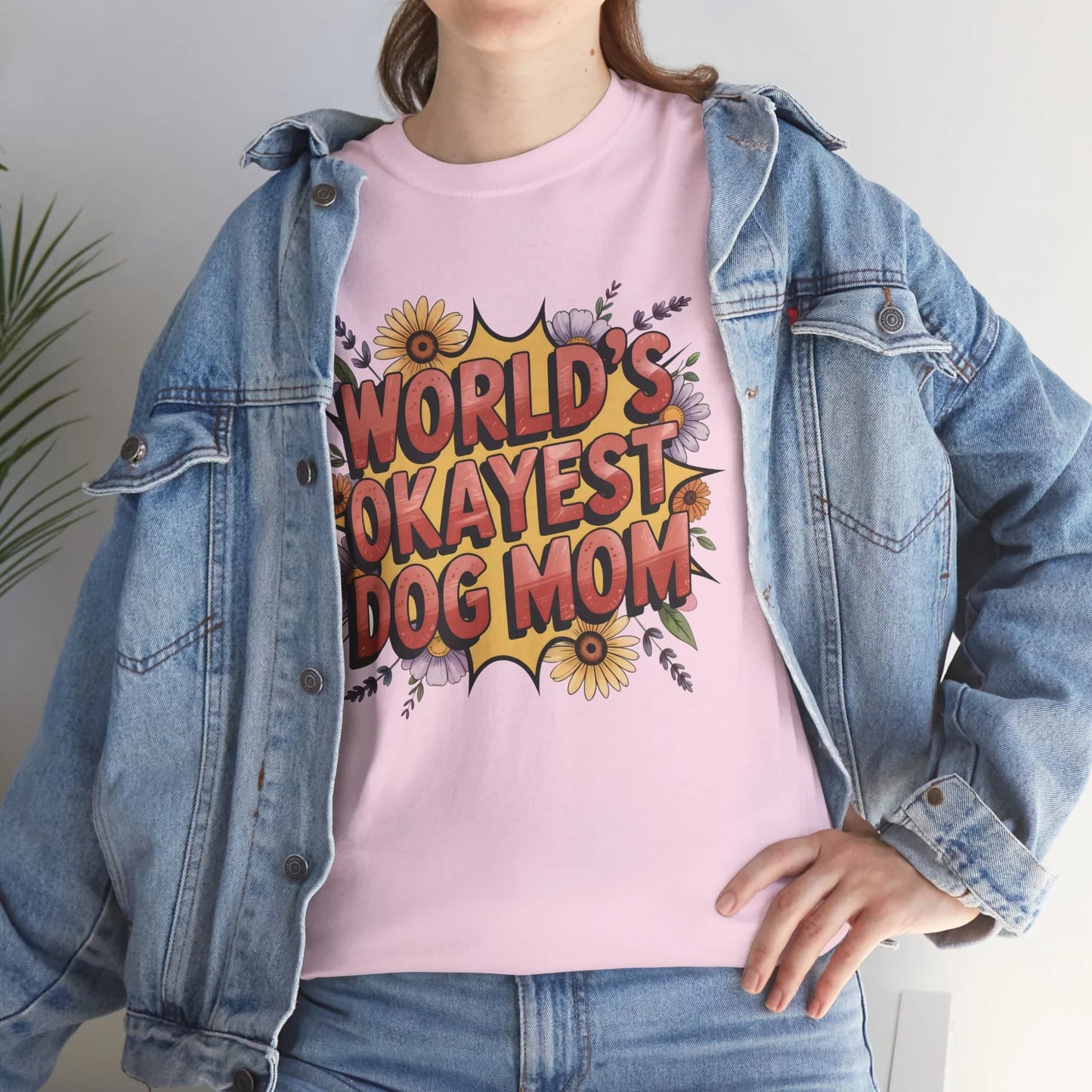 World's Okayest Dog Mom T-Shirt