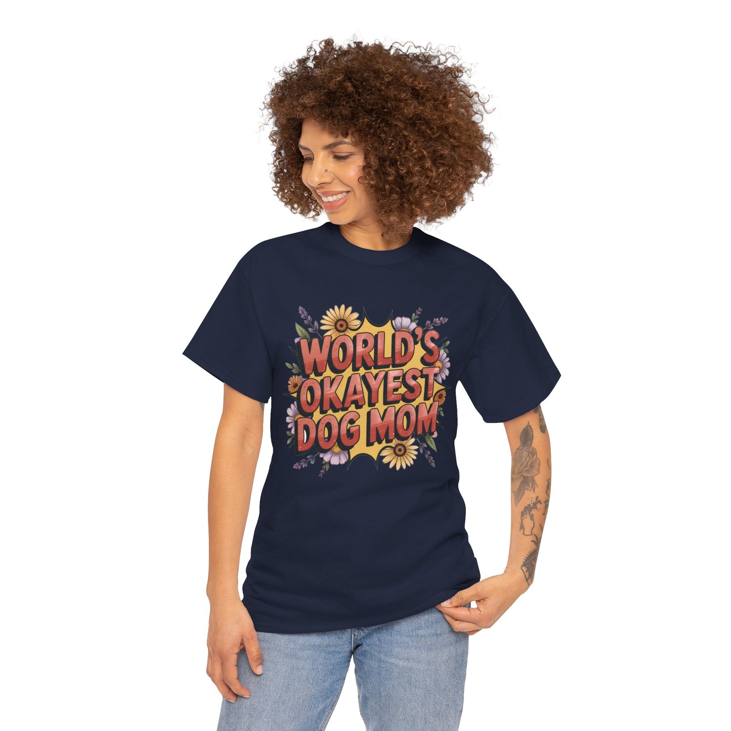World's Okayest Dog Mom T-Shirt
