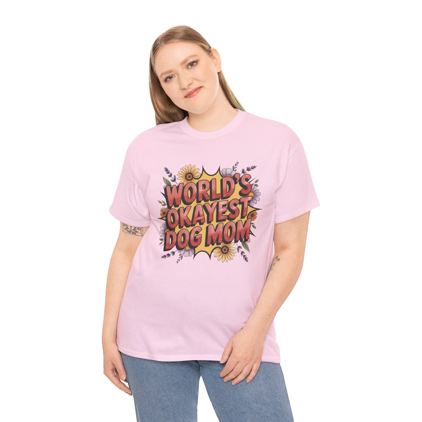 World's Okayest Dog Mom T-Shirt