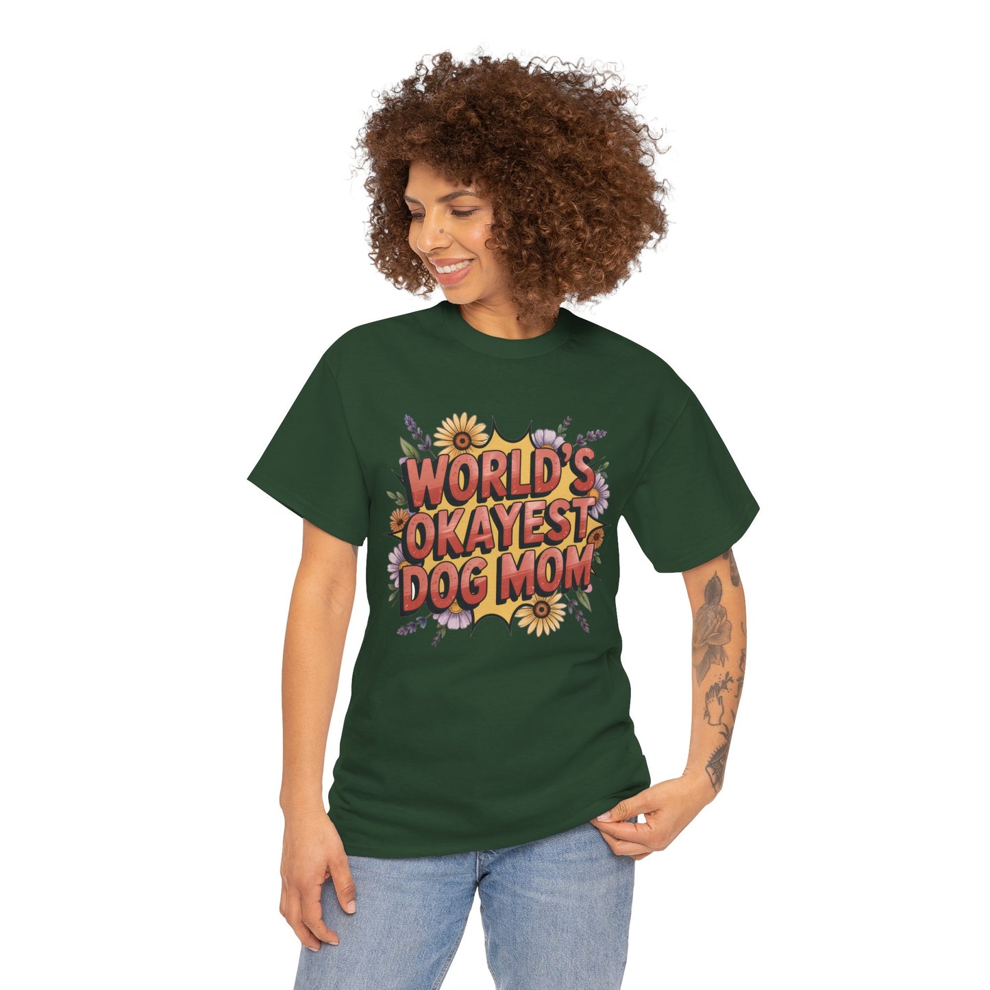 World's Okayest Dog Mom T-Shirt