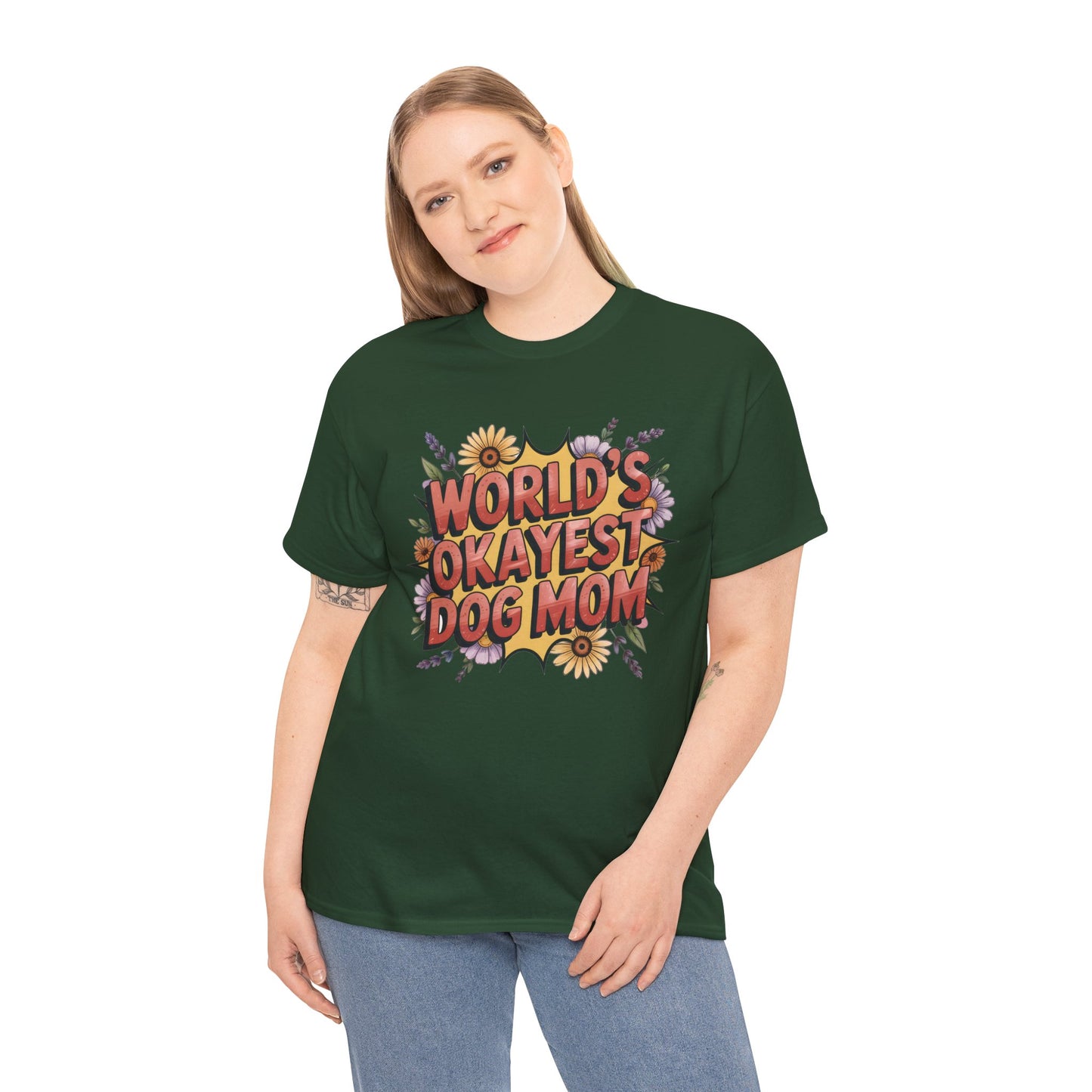 World's Okayest Dog Mom T-Shirt
