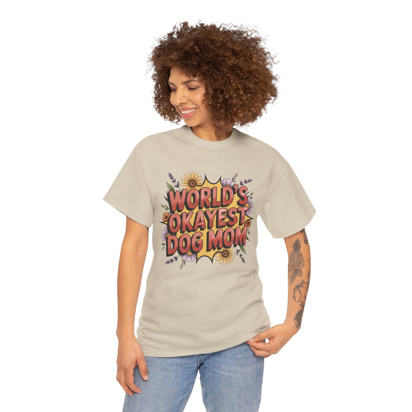 World's Okayest Dog Mom T-Shirt
