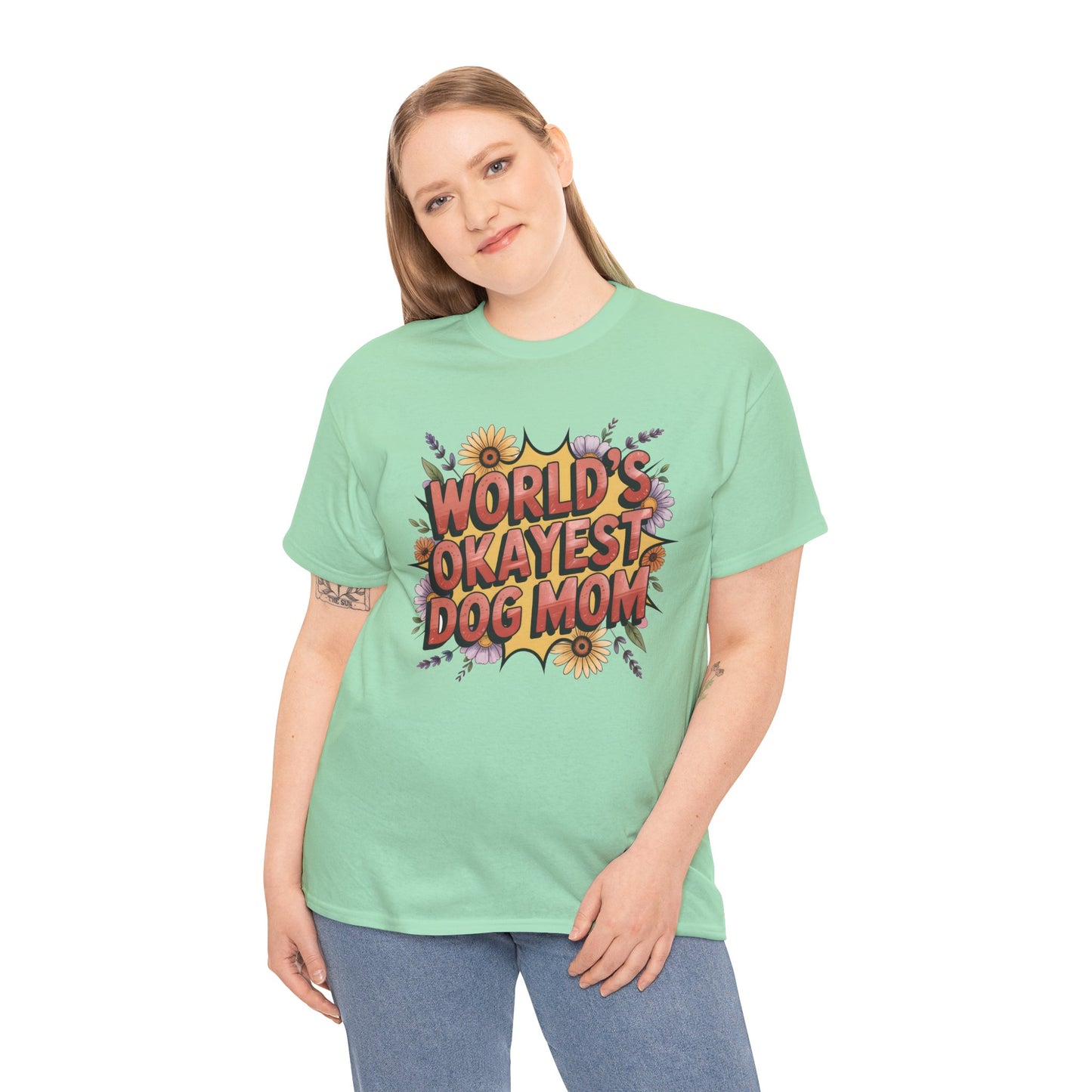 World's Okayest Dog Mom T-Shirt