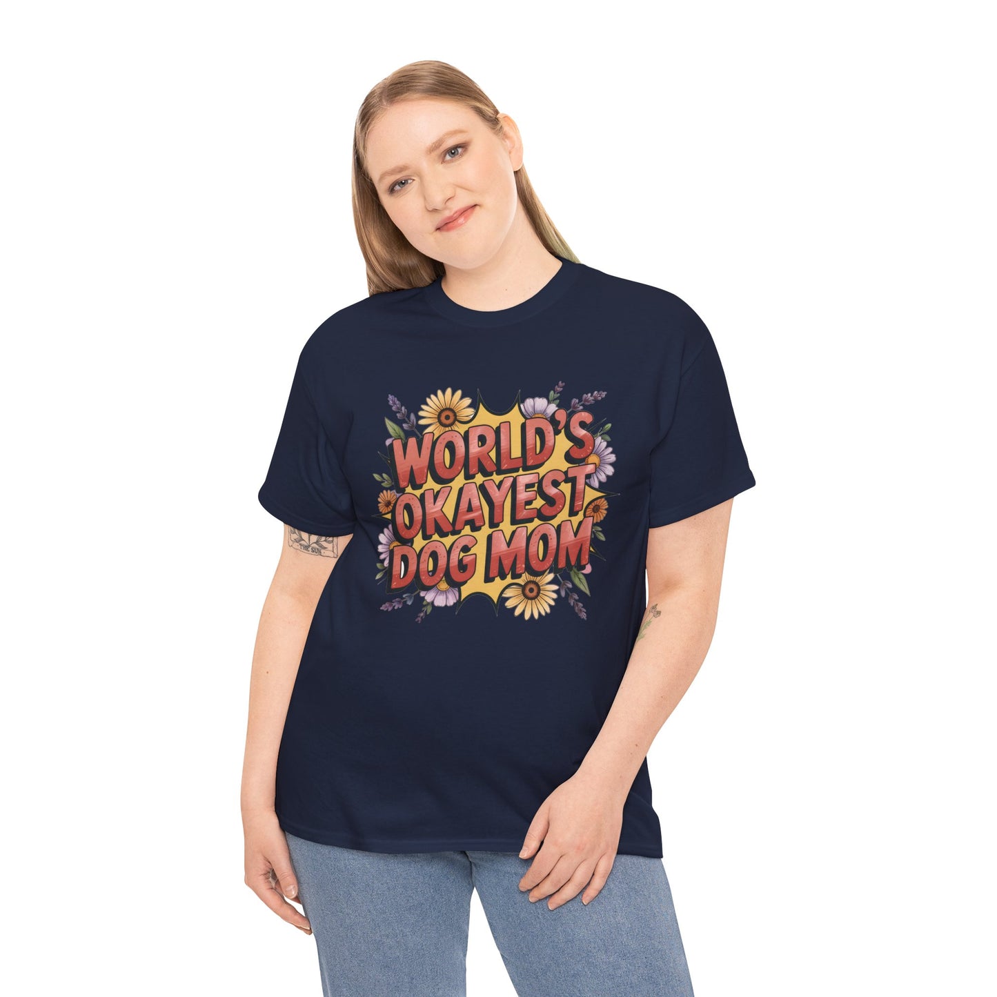 World's Okayest Dog Mom T-Shirt