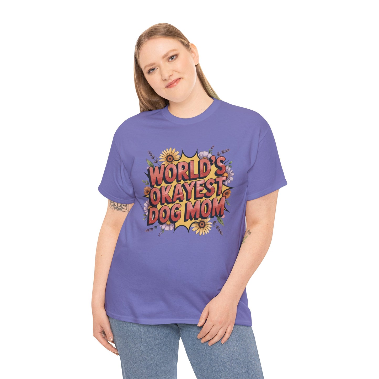 World's Okayest Dog Mom T-Shirt
