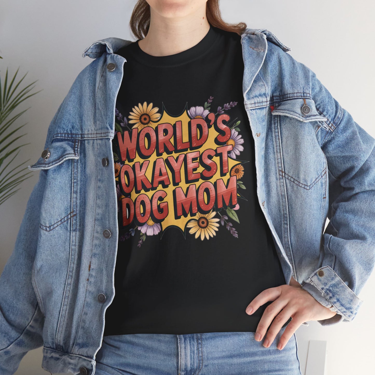 World's Okayest Dog Mom T-Shirt