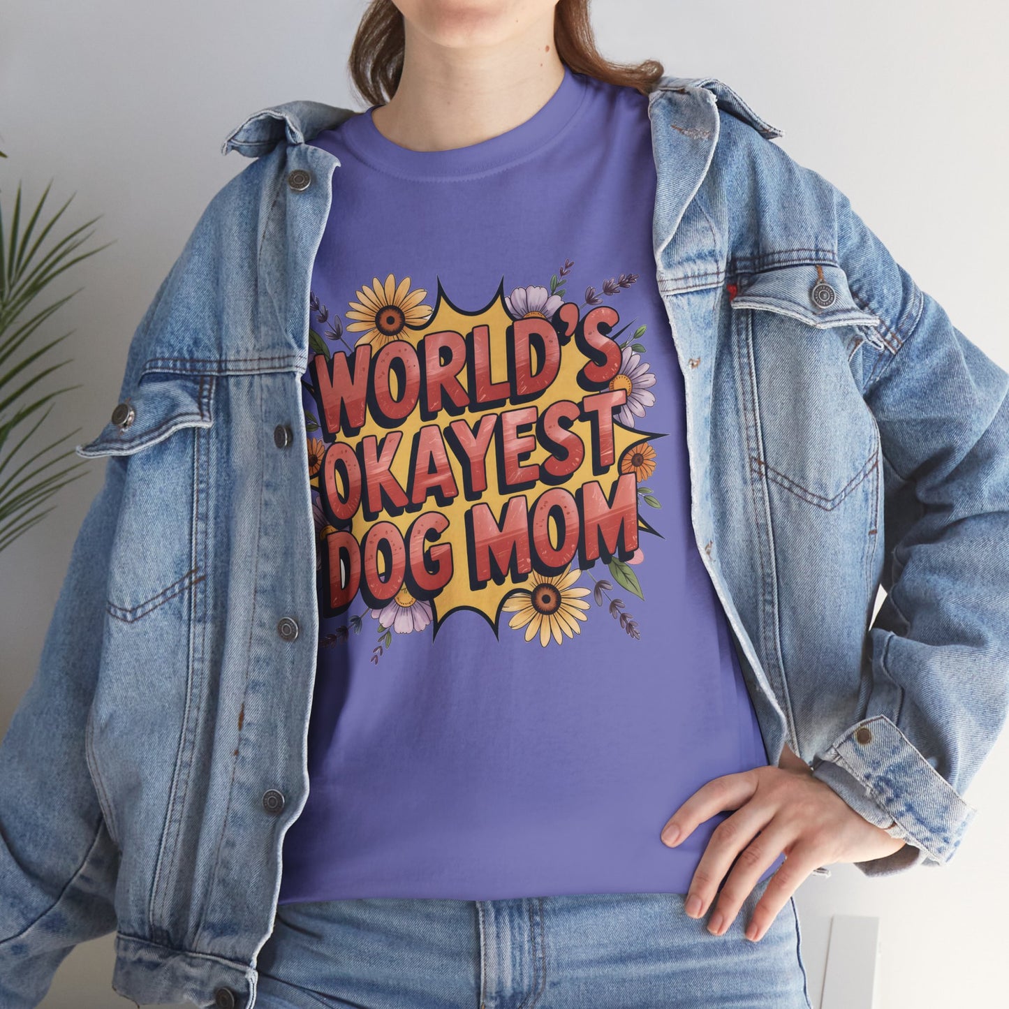 World's Okayest Dog Mom T-Shirt