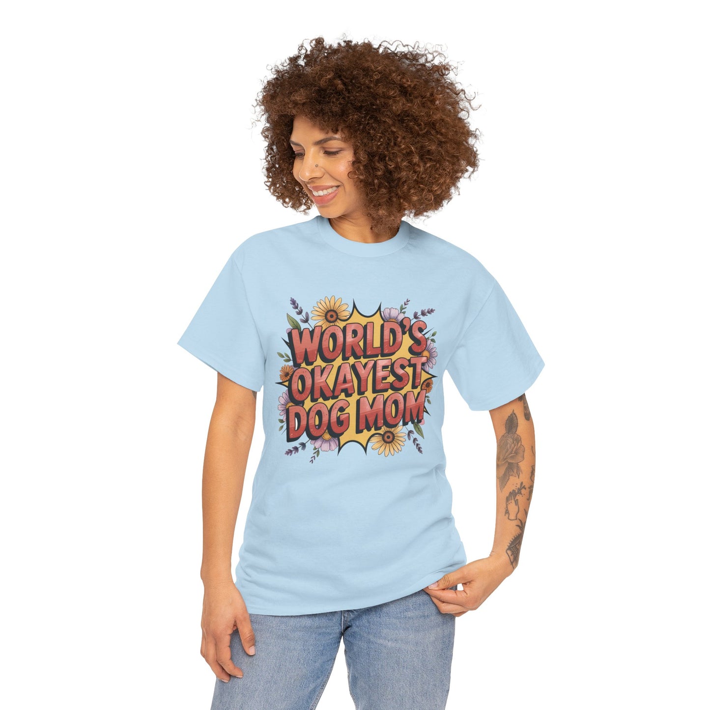 World's Okayest Dog Mom T-Shirt