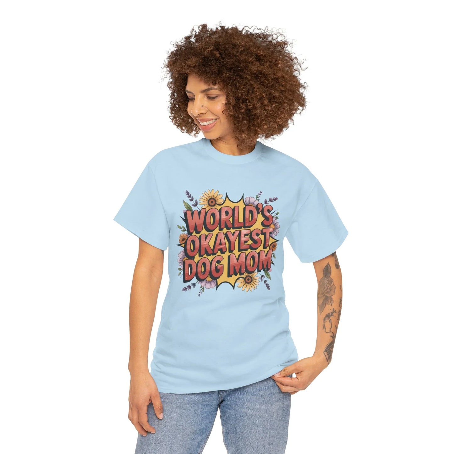 World's Okayest Dog Mom T-Shirt