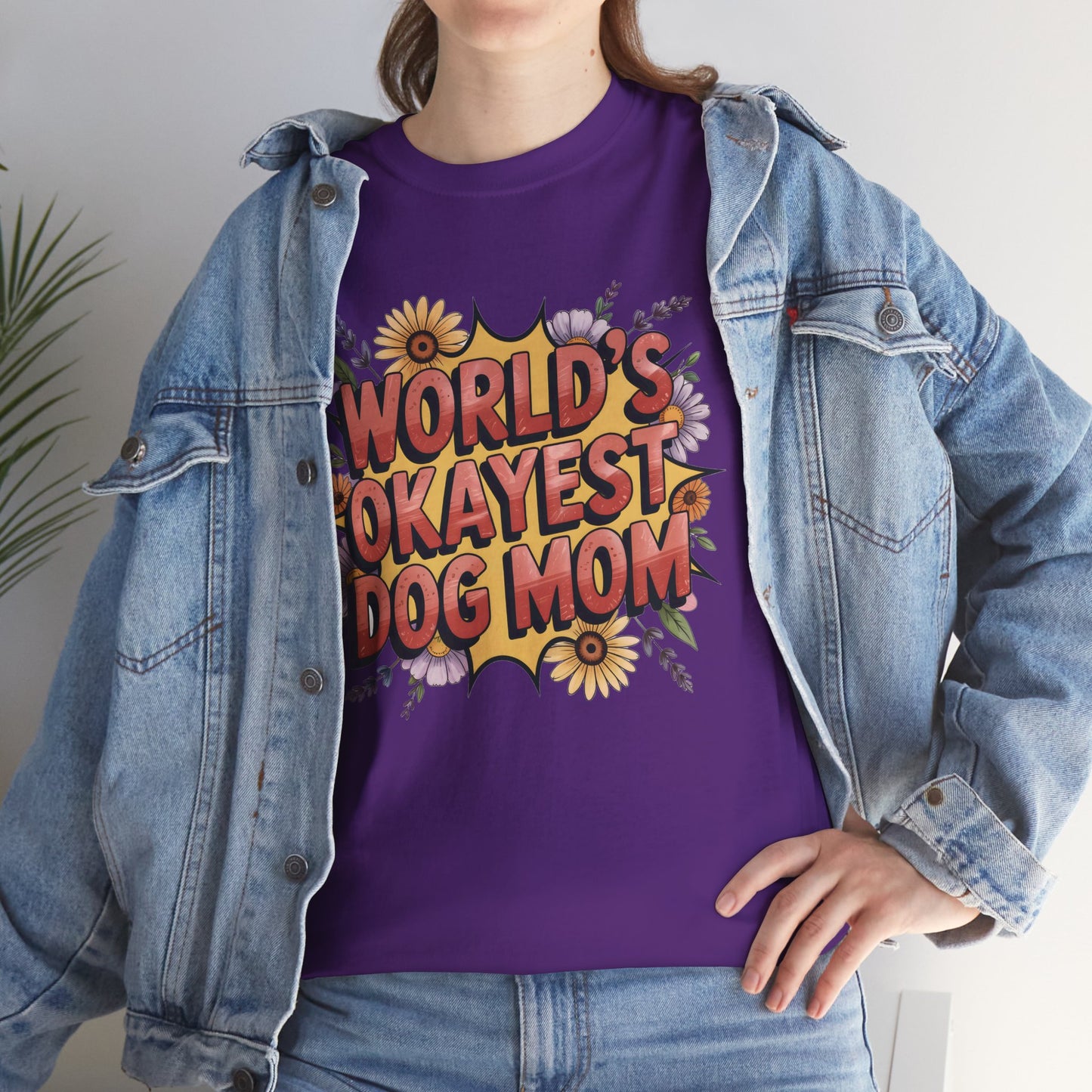 World's Okayest Dog Mom T-Shirt