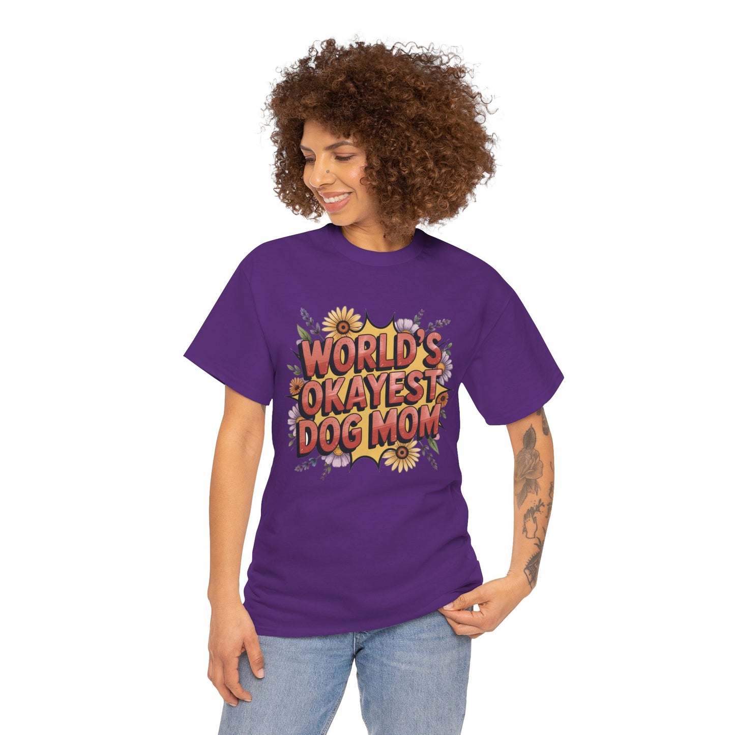World's Okayest Dog Mom T-Shirt
