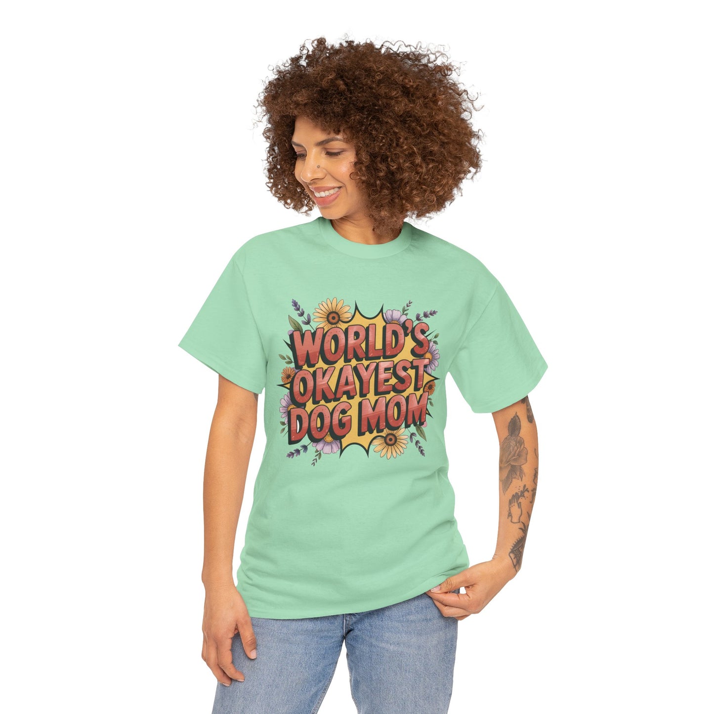 World's Okayest Dog Mom T-Shirt