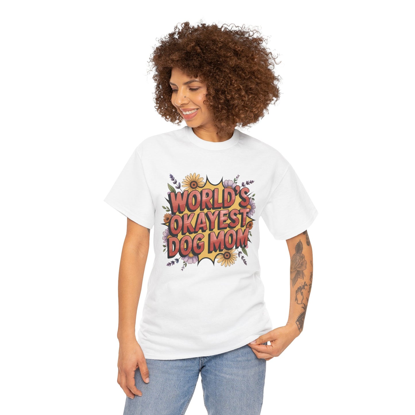 World's Okayest Dog Mom T-Shirt
