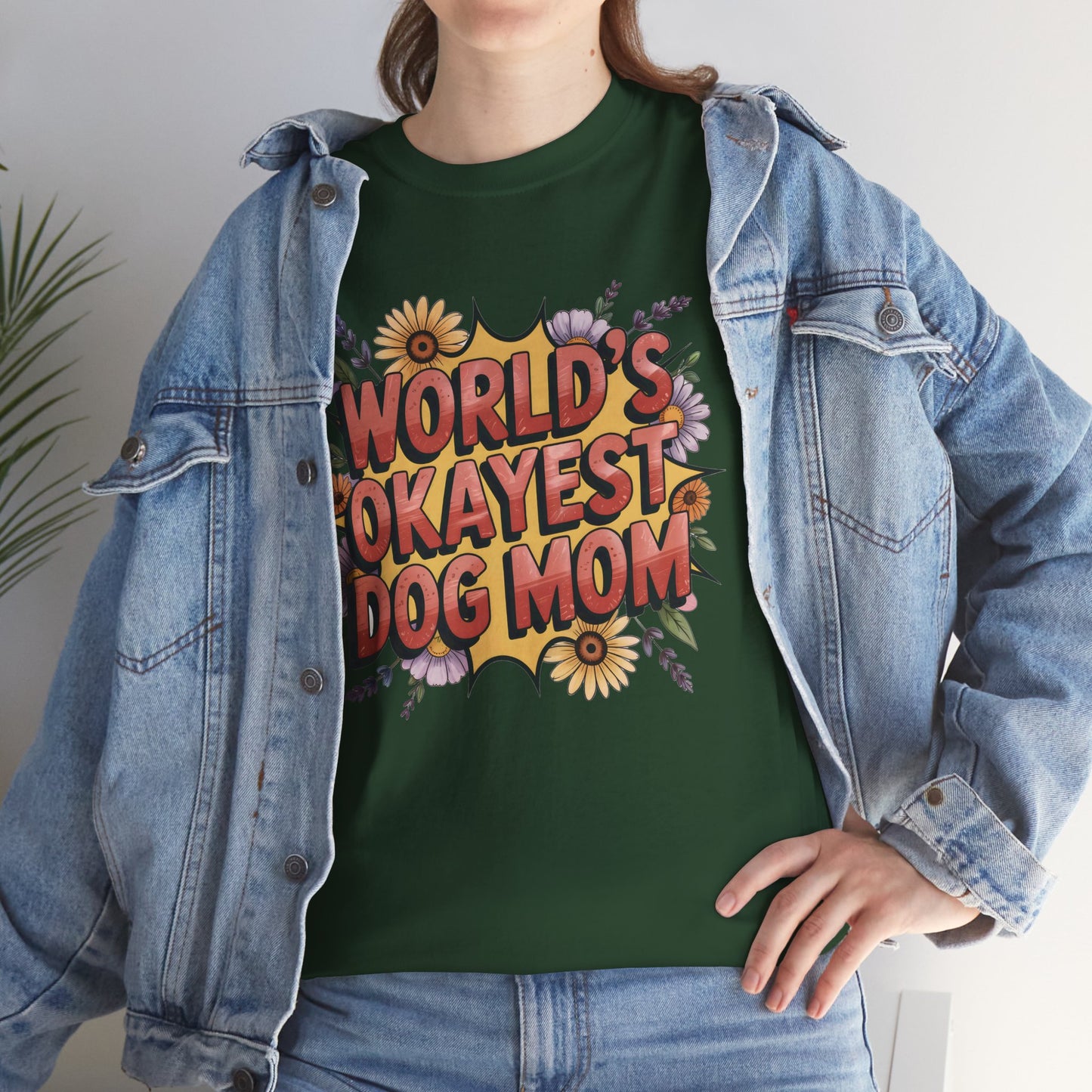 World's Okayest Dog Mom T-Shirt