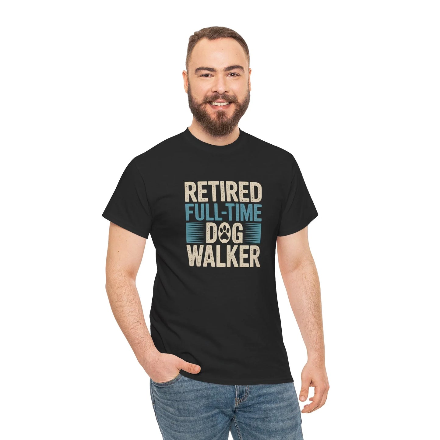 Retired Full Time Dog Walker T-Shirt