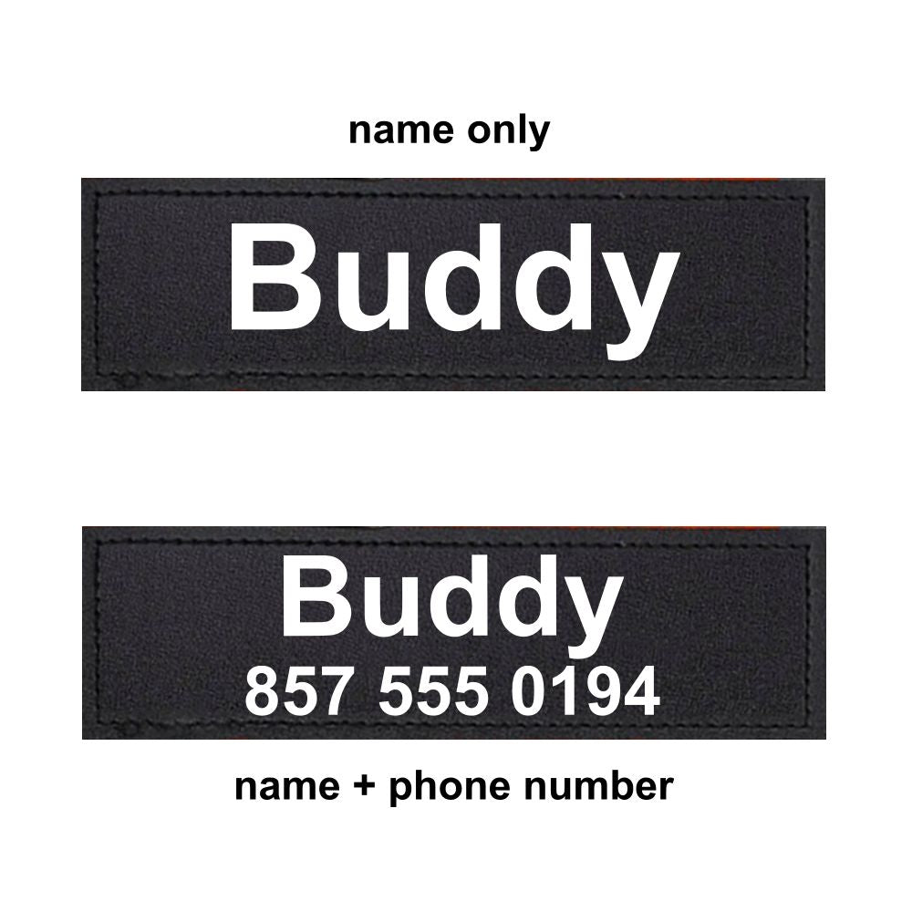 HarnessBuddy™ Replacement Name Patches / Name Tag (2 Piece)
