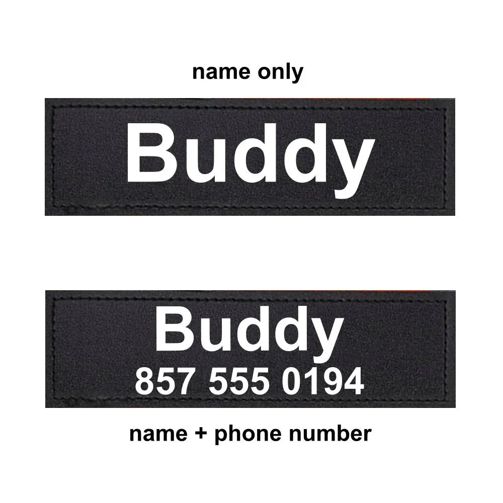 HarnessBuddy™ Replacement Name Patches / Name Tag (2 Piece)