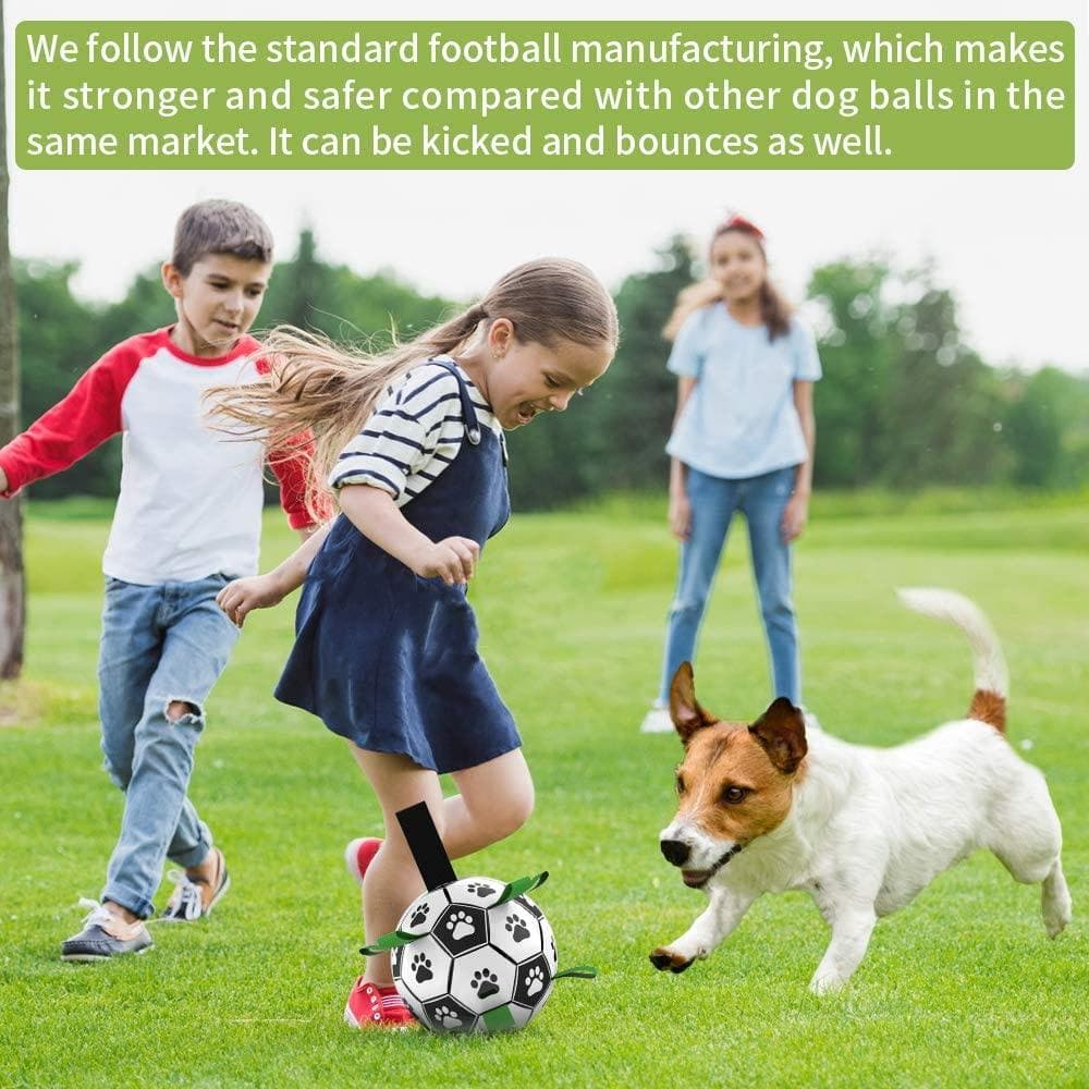 Inflatable Soccer Ball Dog Toy - HarnessBuddy