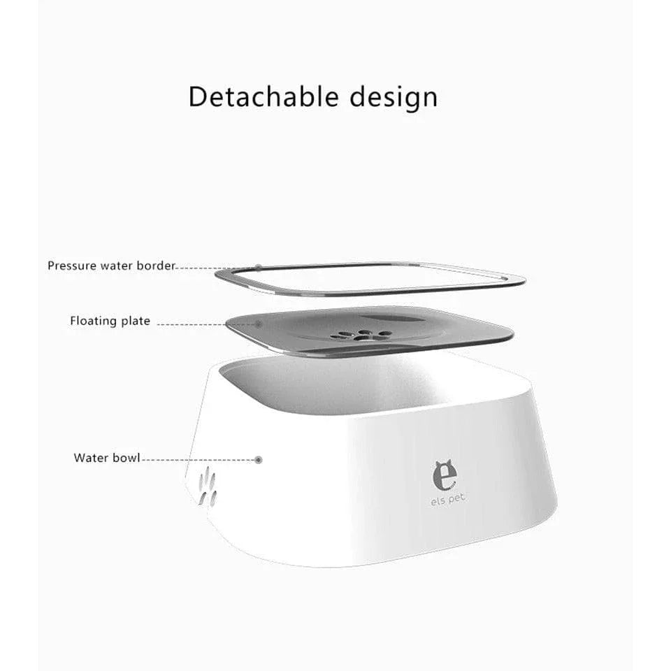 No-Spill Pet Water Bowl - HarnessBuddy