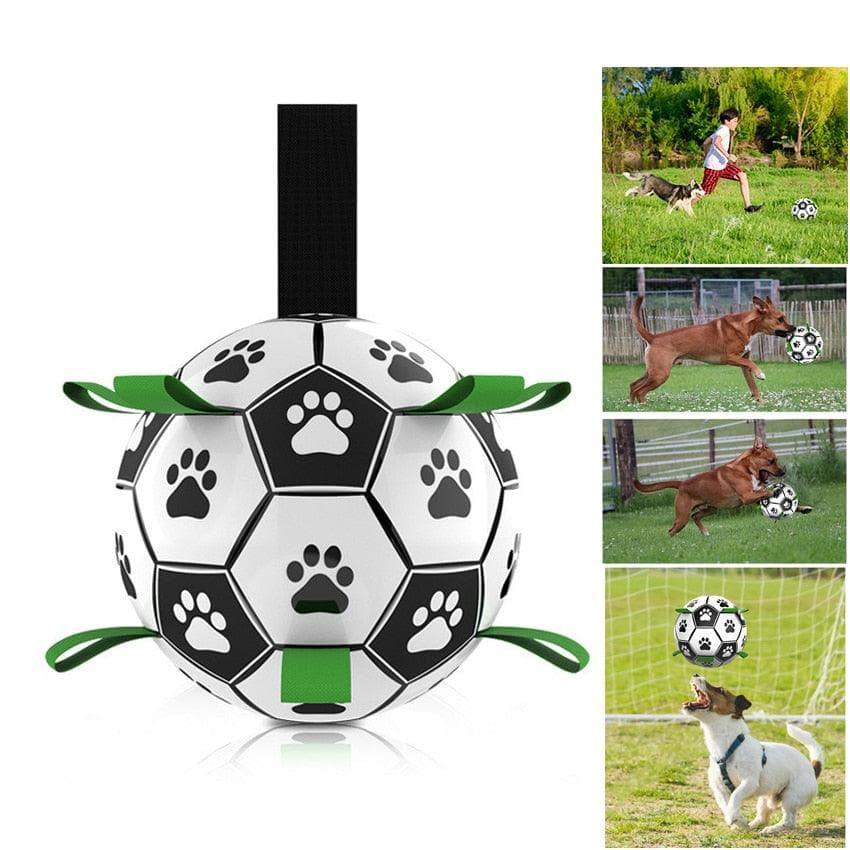 Inflatable Soccer Ball Dog Toy - HarnessBuddy