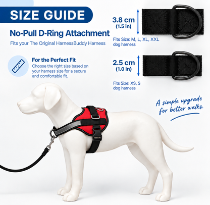 HarnessBuddy™ No-Pull Front Ring Attachment